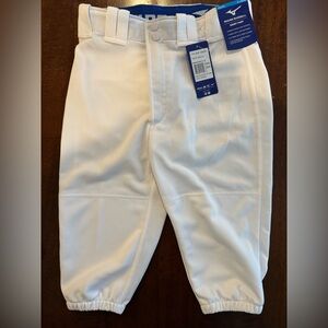 Mizuno Youth Boys Classic White Baseball Pants